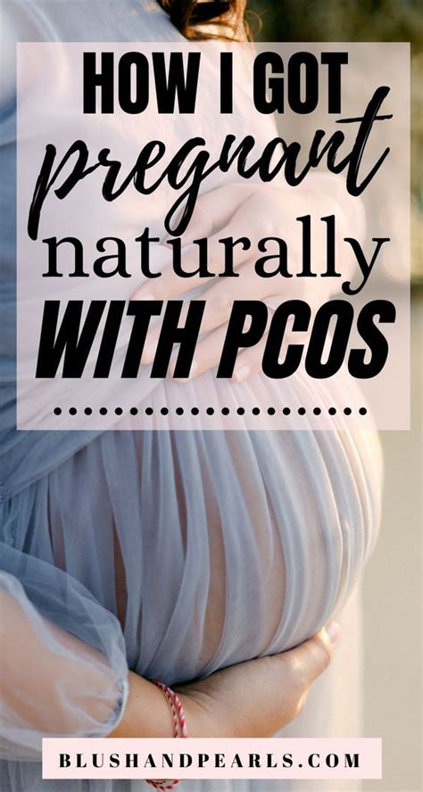 how can i get pregnant with pcos naturally