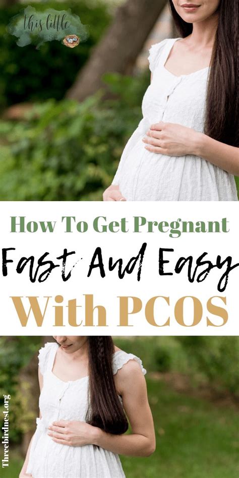 how do i get pregnant with pcos naturally