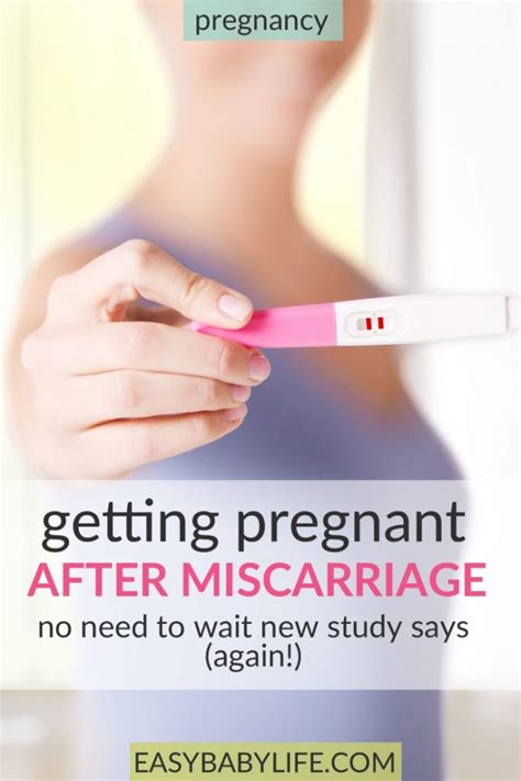 how fast is it to get pregnant after miscarriage