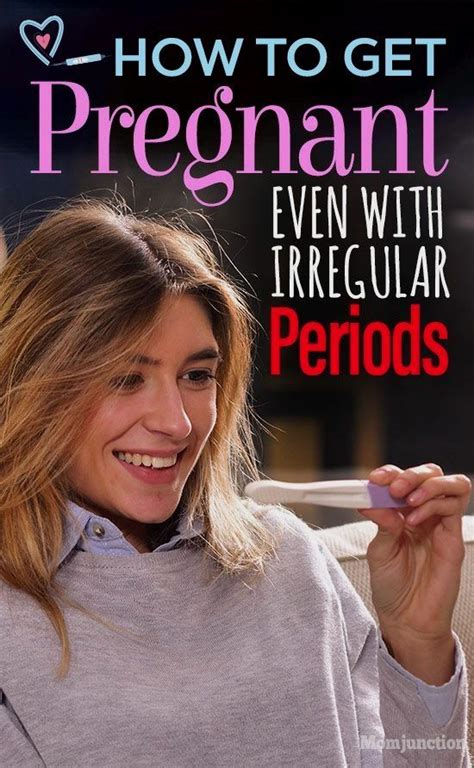 how to get pregnant fast with irregular periods