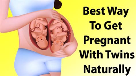 how to get pregnant of twins naturally