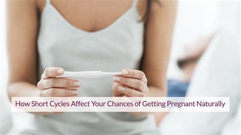 how to get pregnant with short cycle