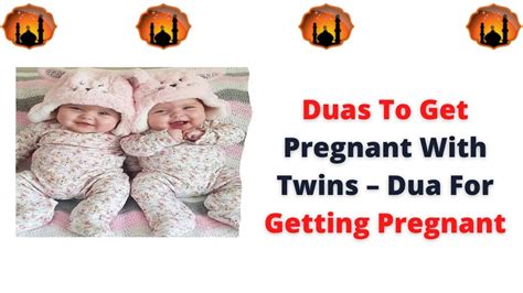 how to get pregnant with twins in islam