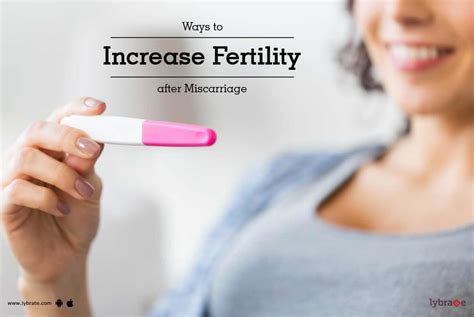 how to increase fertility after miscarriage
