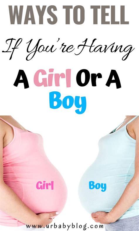 how to know you are pregnant with a girl or boy