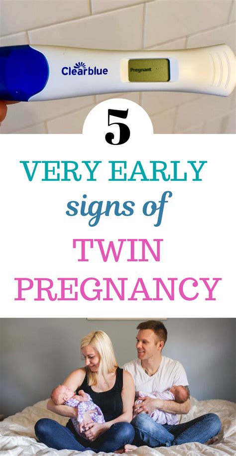 how to know you are pregnant with twins naturally